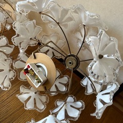 レトロ お花のシャンデリア ブーケシーリング GEM-6894 キシマ 照明 2個セットの画像