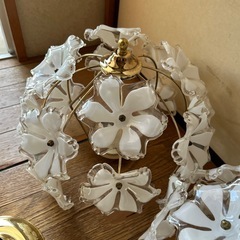 レトロ お花のシャンデリア ブーケシーリング GEM-6894 キシマ 照明 2個セットの画像