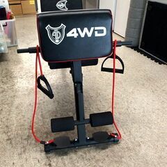 4WD トレーニングベンチ 腹筋台 背筋 筋トレ 折りたたみ ☆ 札幌市 北区 屯田の画像
