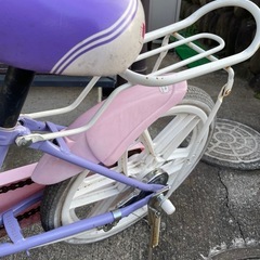 ブリヂストン　自転車　6歳くらい　ピンクの画像