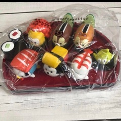 ♦︎新品未使用♦︎ ツムツム　お寿司　フィギュアの画像