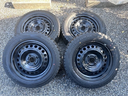 【バリ山】2024年　DUNLOP WINTER MAXX WM02 185/60R15 