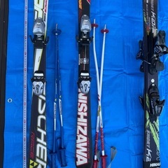 『お渡しする方決定しました』スキー、スキー靴、ストックの画像