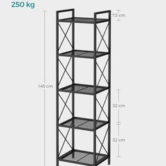 (SONGMICS) 
オープンラック　スリムの画像