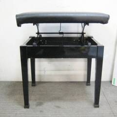 ピアノ椅子　高さ調節可能45～55㎝　ハンドル式　イス　日本製　チェア　デスクワーク　補助　来客用　ディスプレイ台　ドレッサーの画像