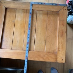 木製冷蔵庫(アンティーク)の画像