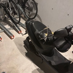 【ジャンク】スズキ Let’s（レッツ）原付／廃車済みで引き渡し／走行可・スタンド故障の画像