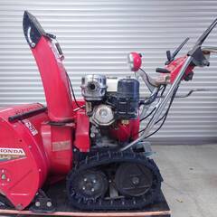 ホンダ除雪機　HS80js　セル付き　クローラー新品　重整備済みの画像