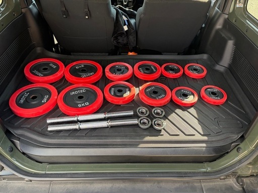 IROTEC（アイロテック）ラバーダンベル 40kgセット/ ダンベル