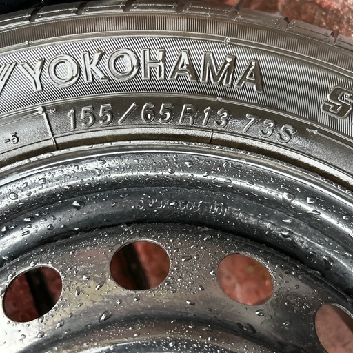 タイヤ　ホイール　セット　155/65 R13