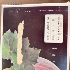 【未使用品】曽我ガラス製品　涼大鉢の画像