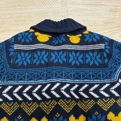 ディズニー ミッキーマウス カーディガン ニット セーター 100の画像