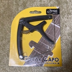 【ギター用品】カポタスト、ギターチューナー、エレキギターDVD (未使用・新品)の画像
