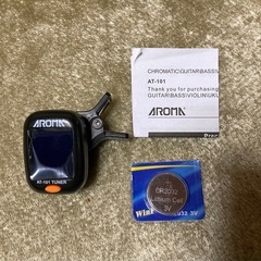 【ギター用品】カポタスト、ギターチューナー、エレキギターDVD (未使用・新品)の画像