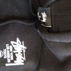 ステューシー　STUSSY　トレーナー　パーカー　黒　クロ　サイズ165-175位の画像