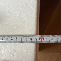 発泡スチロール箱保冷剤付きの画像