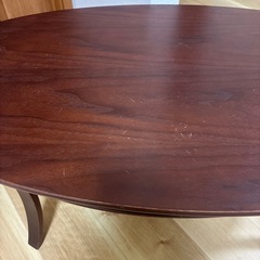 楕円形テーブル　マナベ家具の画像