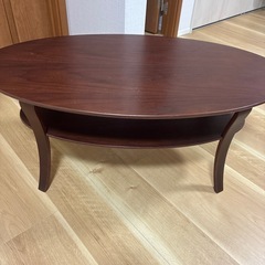 楕円形テーブル　マナベ家具の画像