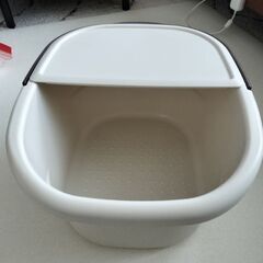 足湯バケツ　フットバスバケツの画像