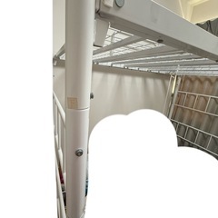 ロフトベッド　パイプ　の画像