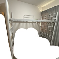 ロフトベッド　パイプ　の画像