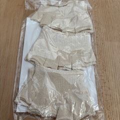 シルク混足指ソックス3足組(未開封)の画像