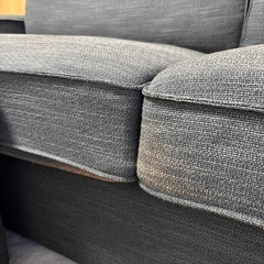 IKEA シーヴィク3人掛けソファ+オットマンの画像