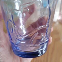 未使用 くまのプーさん　色違い　コップ　グラス　5個スの画像