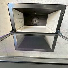 【HITACHI】 日立 遮熱水蒸気 オーブンレンジ MRO-W10Z ブラック 動作確認済み 2021年製 ヘルシーシェフ A0897の画像