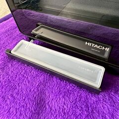 【HITACHI】 日立 遮熱水蒸気 オーブンレンジ MRO-W10Z ブラック 動作確認済み 2021年製 ヘルシーシェフ A0897の画像