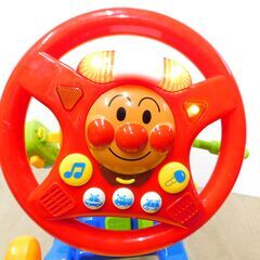 【JM897】アンパンマン キッズドライバー 運転おもちゃ 乗用玩具の画像