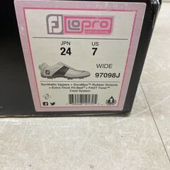 FootJoy LoPro collection ゴルフシューズ 24cm レディース スパイク (P2126narYM)の画像