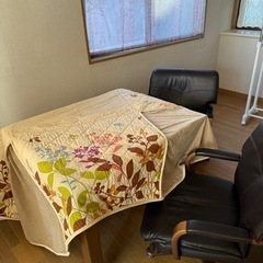 【決定】ニトリ ダイニングこたつセットの画像