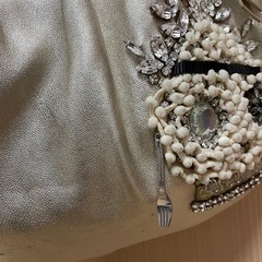 アンテプリマ　ビジュー　スカル　バッグの画像