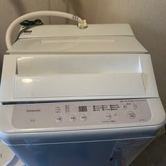⭐️本日最終値下げ⭐️引越しのため早めにお取引希望！【急ぎ✨美品】Panasonic 洗濯機 5kg｜半年使用｜ビッグウェーブ洗浄｜引越しのため日曜まで の画像