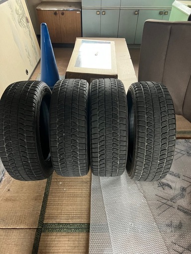 225/60R17ブリヂストンスタッドレス4本DMV3アルファードヴェルファイア