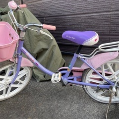 ブリヂストン　自転車　6歳くらい　ピンクの画像