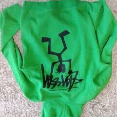 ステューシー　STUSSY　トレーナー　パーカー　緑　グリーン　サイズ165-175位の画像