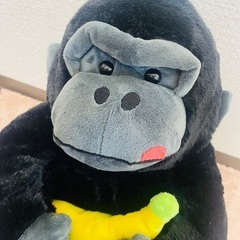 美品 ウホウホゴリラウルトラBIGぬいぐるみの画像
