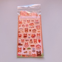 ボンボンドロップシール　クマ🧸テディベア
の画像