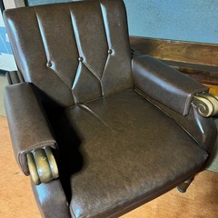 ひとり掛けソファー　２脚の画像