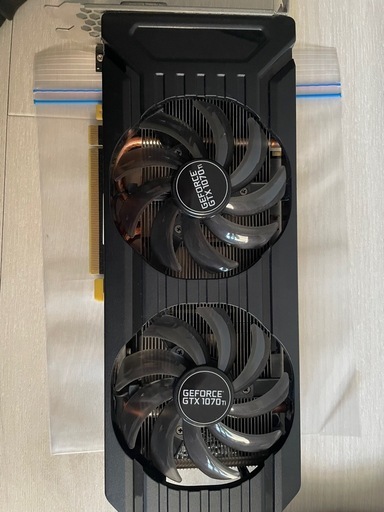 GTX 1070 Ti グラフィックボード 動作良好