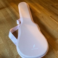 Enya Nova U ピンク コンサートウクレレ 本体 専用ケース付きの画像