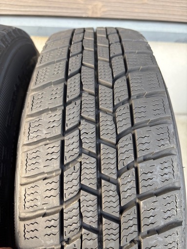 155/65R14 スタッドレス　カスタム鉄チンホイール　