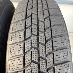 155/65R14 スタッドレス　カスタム鉄チンホイール　の画像