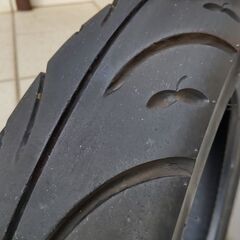 中古タイヤ★90/90-12★ダンロップ D307★2021年製★リード110/リード125/スペイシー100 の画像