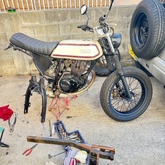 TW200E改RD仕様の画像