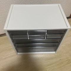 【未使用品】事務用　収納ケースの画像