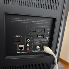 32型液晶テレビとテレビ台
の画像