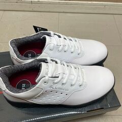 キャスコ Kasco ゴルフシューズ KMSL-2365 25.0cm ホワイト 合成皮革 スパイクレス 3E② (P2129hrsYM)の画像